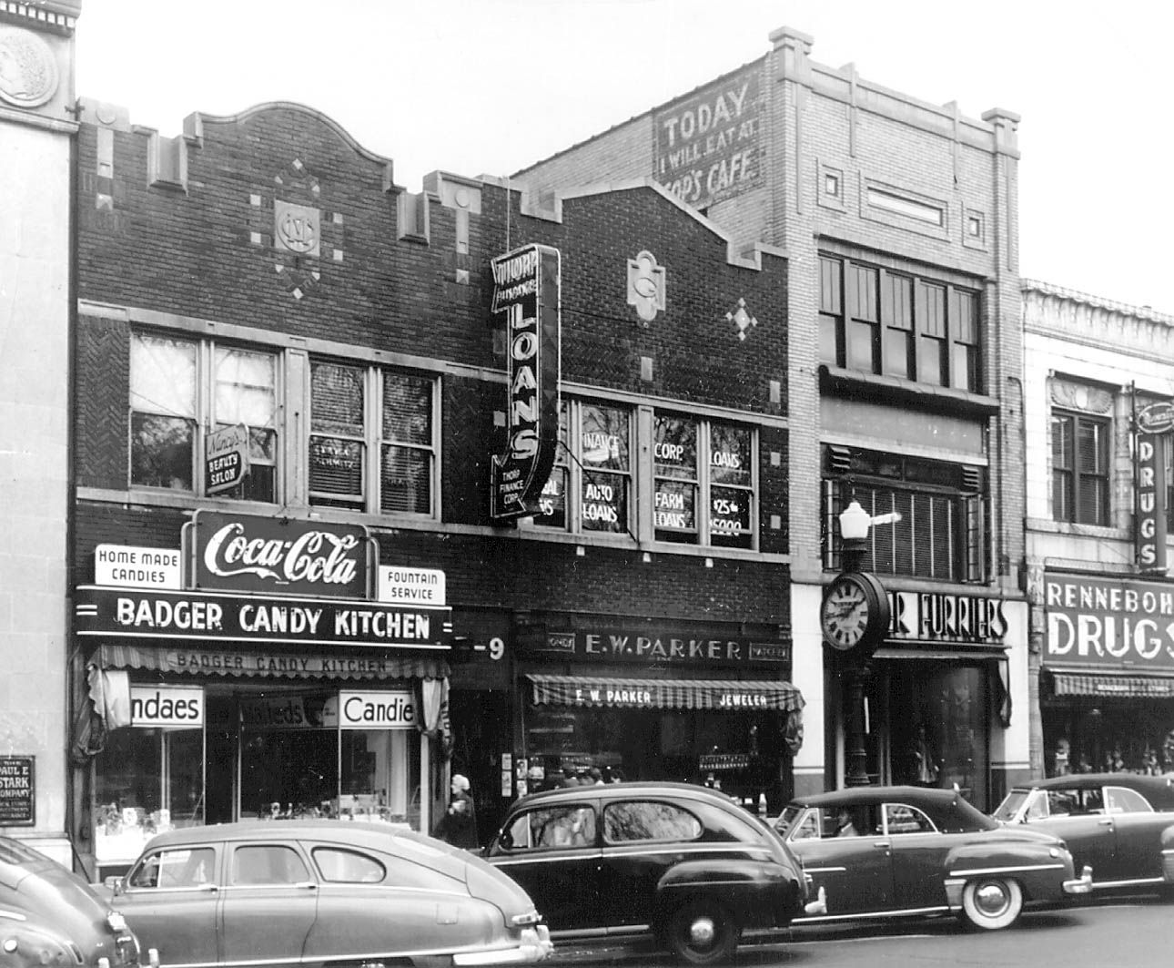 E.W. Parker, 1950s